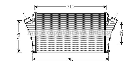 AVA QUALITY COOLING Starpdzesētājs OL4492